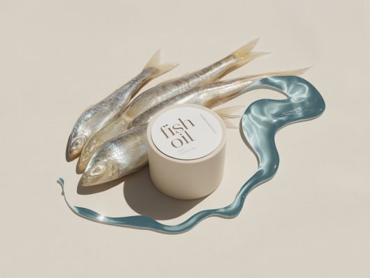 Fish oil supplement image