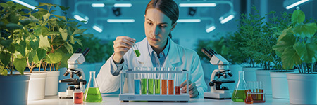 Lab research background